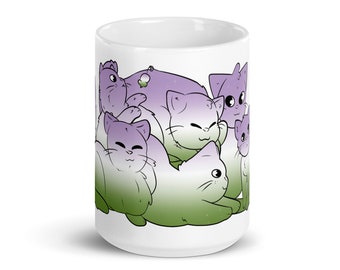 Genderqueer Cats Mug - Pride Mug