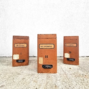 Antieke Apotheek Containers