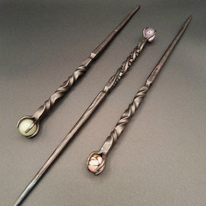 Forged Crystal Ball Wand