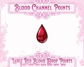 Blood Drop Twitch Channel Points Icon | Stream Rewards (Digital Download)