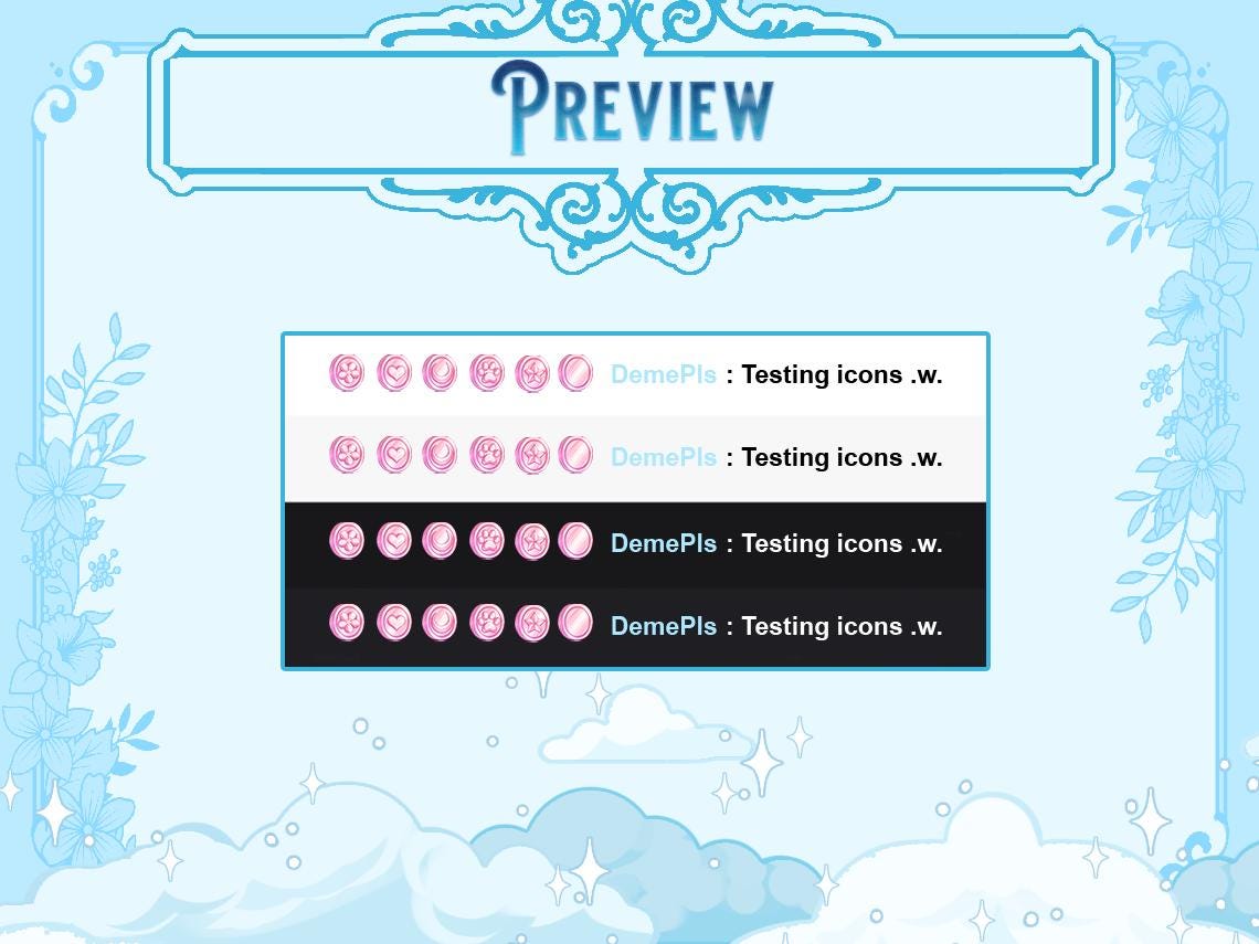 ピンクコインゲーマーバッジ：レトロストリーミングサブバッジ（6個パック）（デジタルダウンロード）