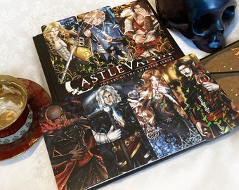 Castlevania Bookmarks: Prismatic Holographic Alucard, Trevor, Sypha