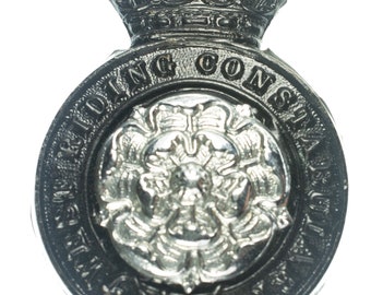 British Police Badge: West Riding Constabulary Cap Badge