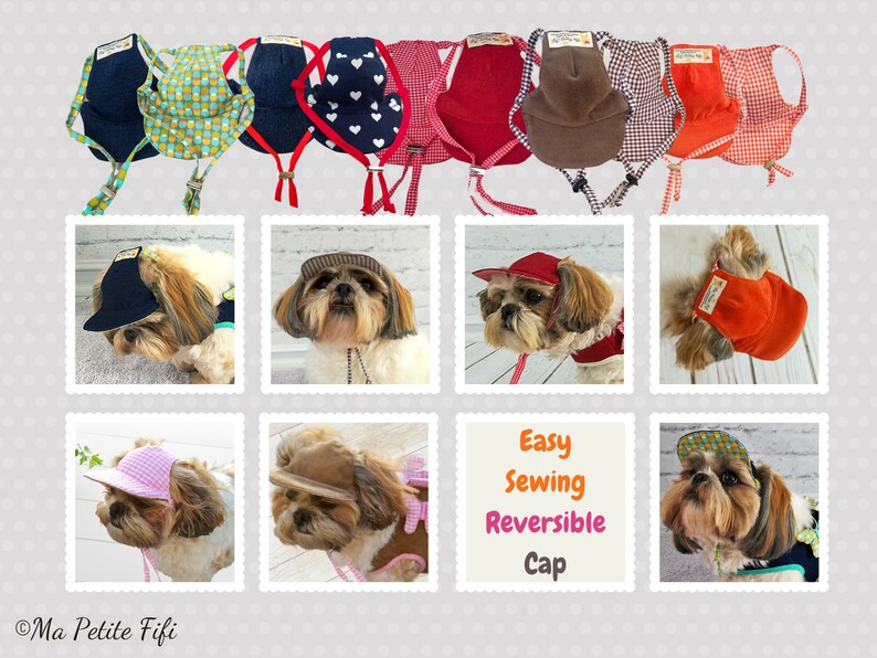 Dog Bowtie Collar Pdf Sewing Patterns Dog Hat Pattern Dog Etsy