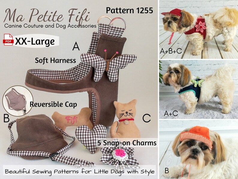 Step In Harness Sewing Pattern