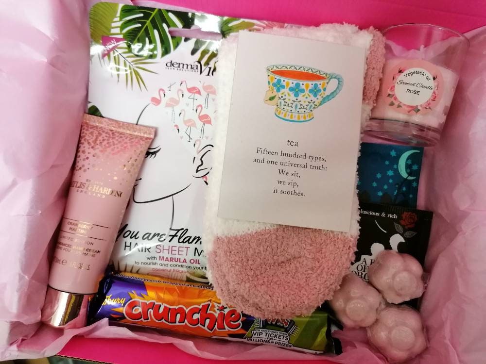 Self Care Gift Box Nz / Self Care bath Soak Gift Box for her/Christmas