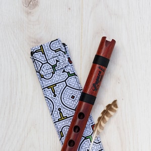 Quenilla Flute Professional ~ Bloodstick Wood ~ Key in D