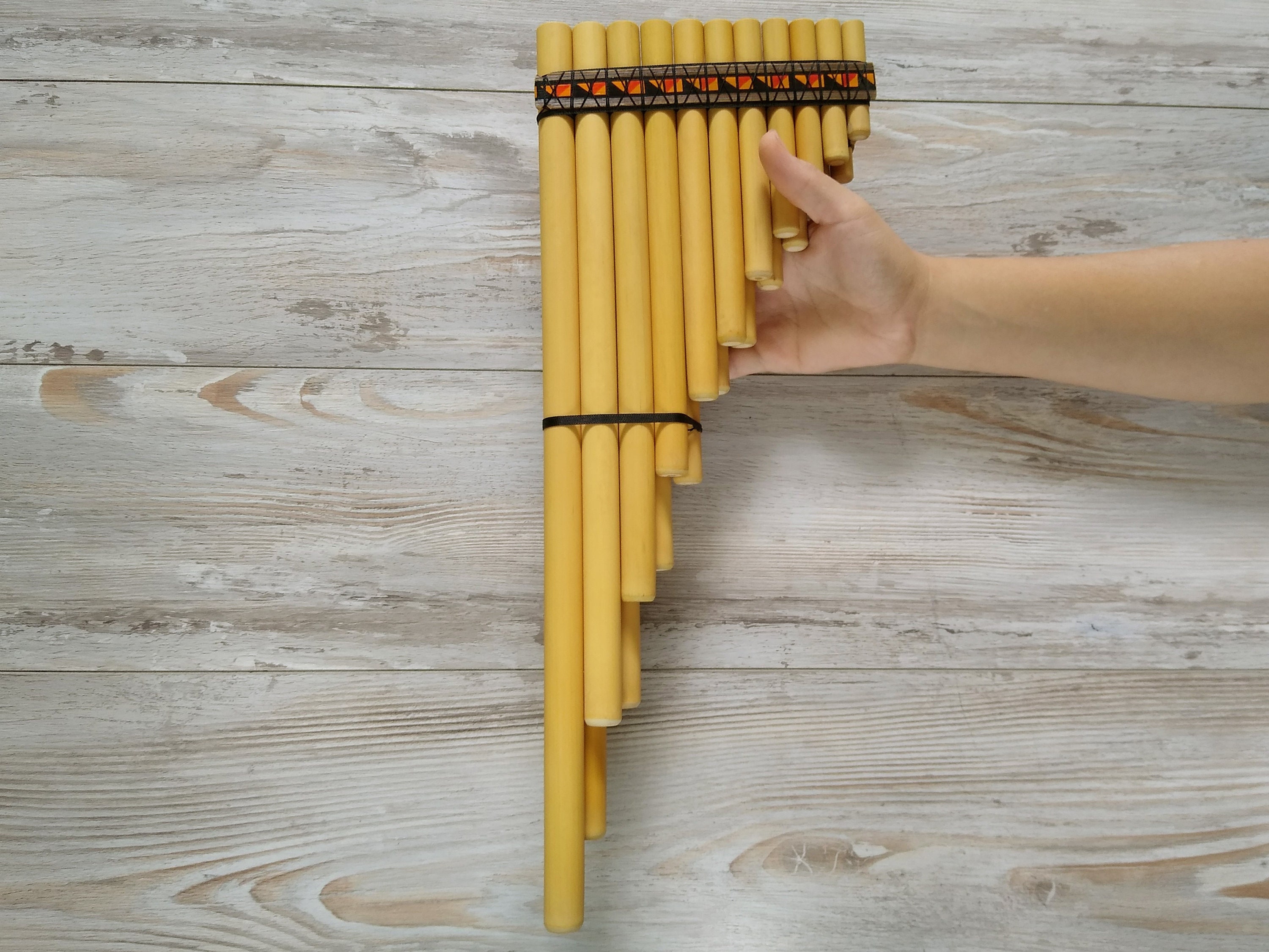 Zampoña Flute Marimacha Panpipe with case Etsy