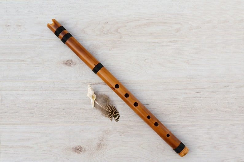 Quenacho Flute From Bamboo in Key C do With Case Etsy