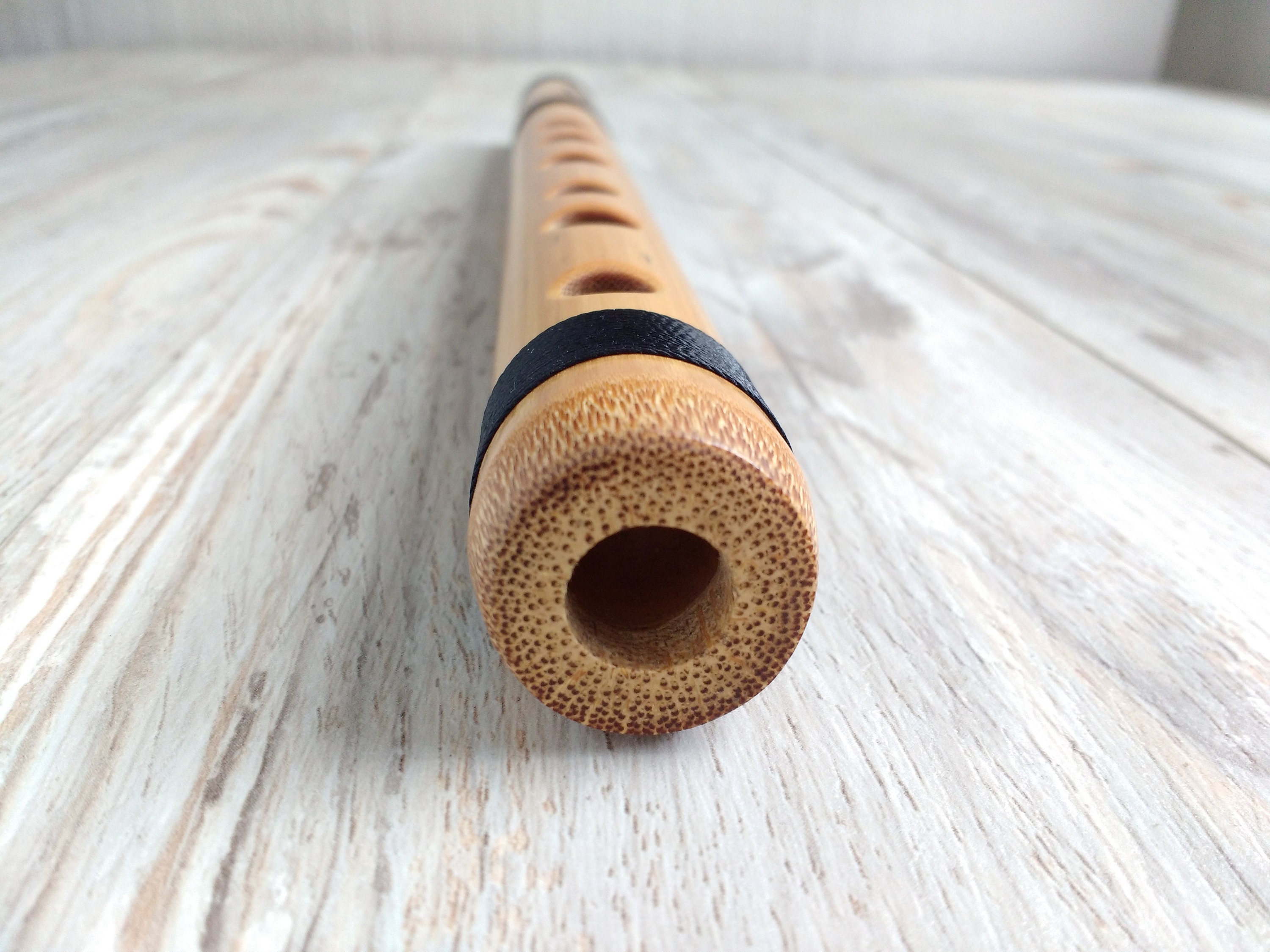 Quena Flute Wooden Mouthpiece of Ebony Key in G Etsy