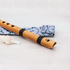 Bamboo Flute PinKullo ~ Key in C with case