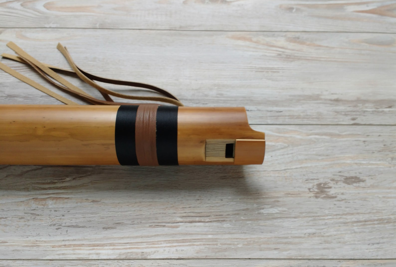 Bamboo Flute Ocarina for Meditation Key in G Etsy