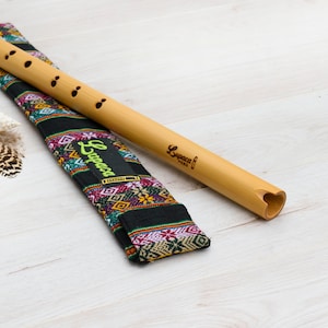 Flauta de Bambu ~ Quenacho Cromático ~ tonalidade Ré (Re)