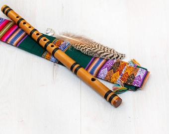 Transverse Flute Key in G with case