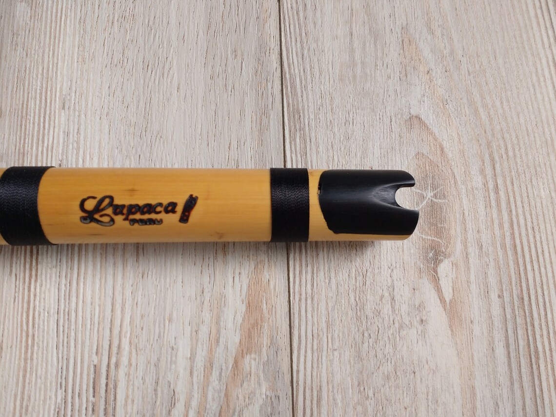 Quena Flute Wooden Mouthpiece of Ebony Key in G Etsy