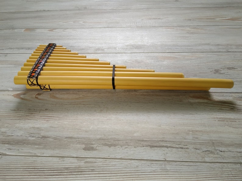 Zampoña Flute Marimacha Panpipe With Case Etsy