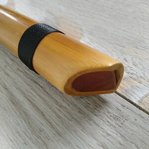 Bamboo Flute PinKullo Key in C with case | Etsy