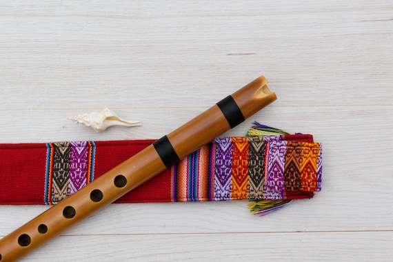 Quenacho - Flûte style Quenacho - Bambou et noir