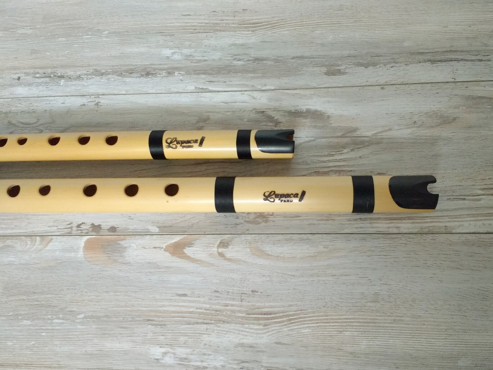 Kit of two Professional Quena Flutes with Mouthpiece from Etsy