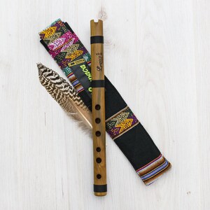 Quena Flute Professional ~ Key in G ~ Guayacan Wood