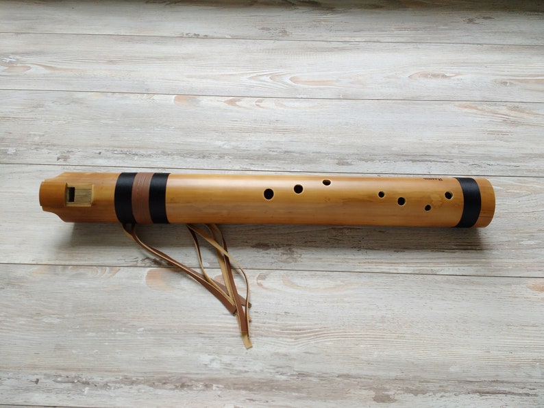 Bamboo Flute Ocarina for Meditation Key in G Etsy