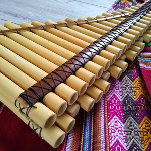 Flauta Zampoña Piano Teclado ~ PanPipe Cromático