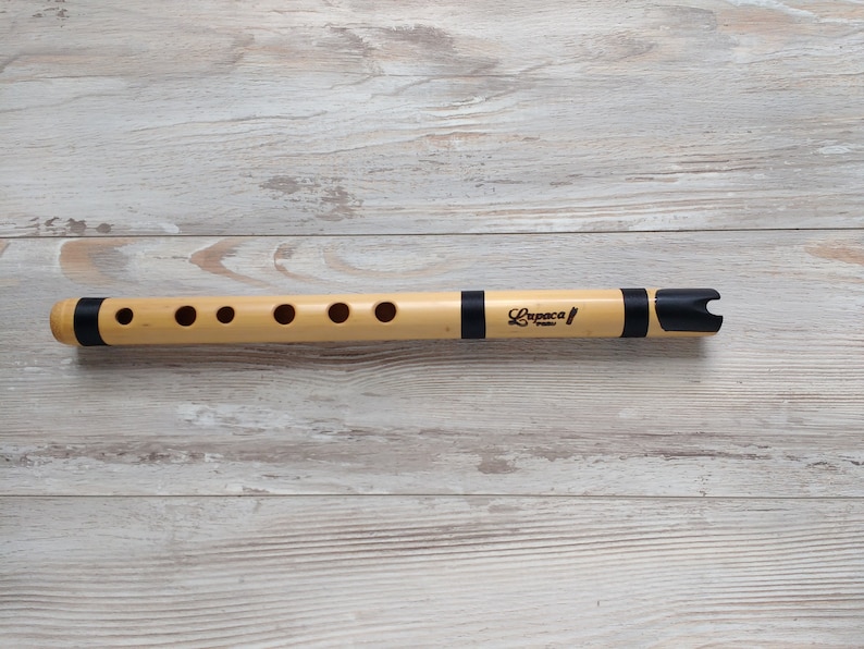 Quena Flute Wooden Mouthpiece of Ebony Key in G Etsy