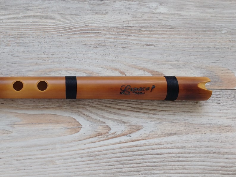 Quena Flauta de Bambú Profesional Llave en G Etsy