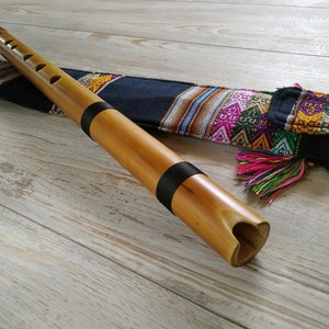 Quenacho Flute from Bamboo in key D