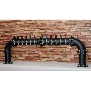 Custom Bier vom Fass Beer Tower Bridge 4.5 Schwarz 12-24Zeilen