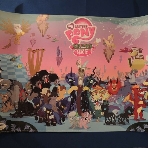 Autographed MY LITTLE PONY Convention Exclusive Poster Etsy