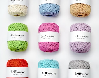 Organza Yarn for Crochet Bags, Lightweight Structured Thread for Knitting, Purse Making