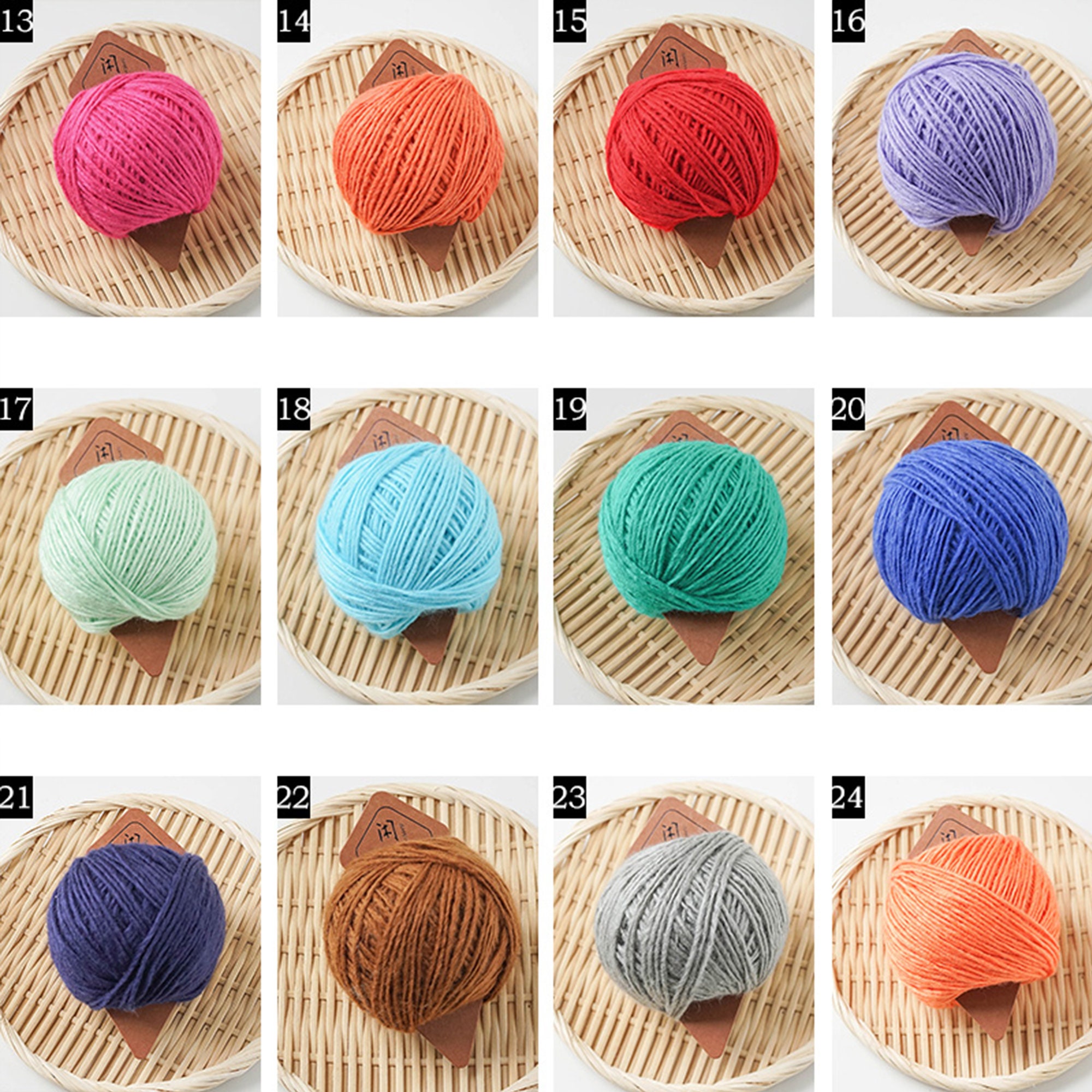 50g/ball Tapestry Weaving Yarn Soft Mediumroving Wool Yarn Etsy Norway