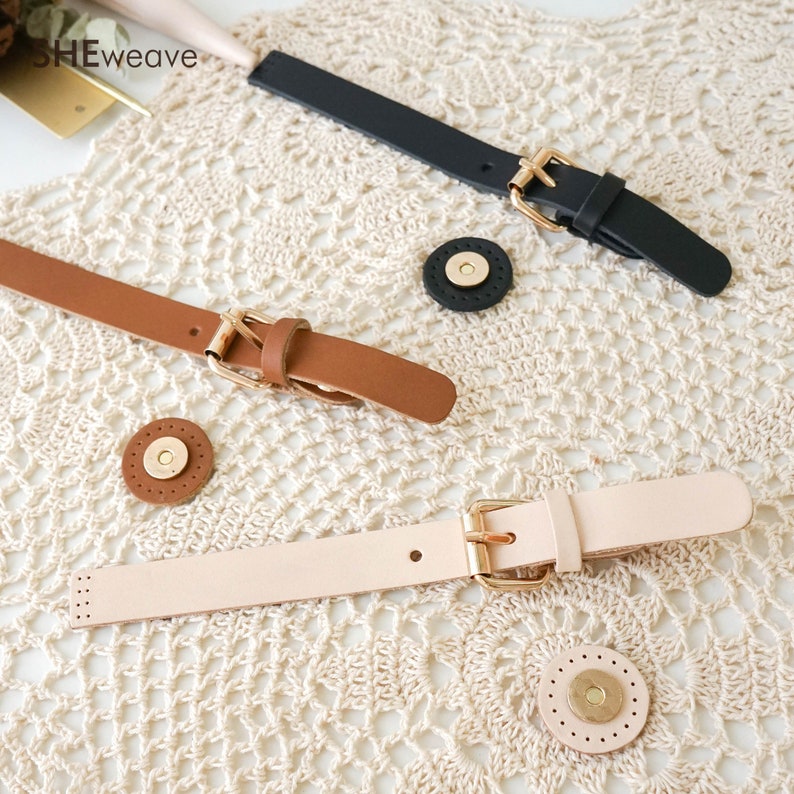 leather bag buckle