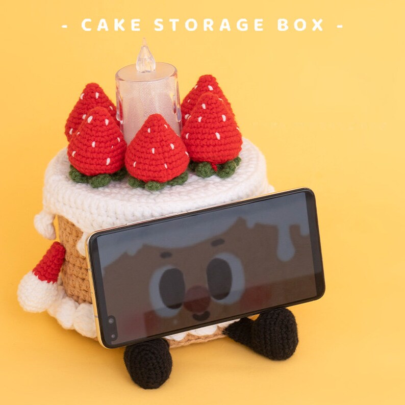 Cake Crochet Kit,crochet Cake, Beginner Crochet Kit, Diyc Gifts, Cake