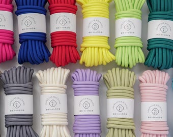 8mm Polyester Macrame Cord Thick Rope for DIY Crafts Wall Hanging Plant Hangers Basket Making Home Decor