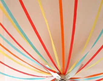 Crepe Paper Streamer Etsy