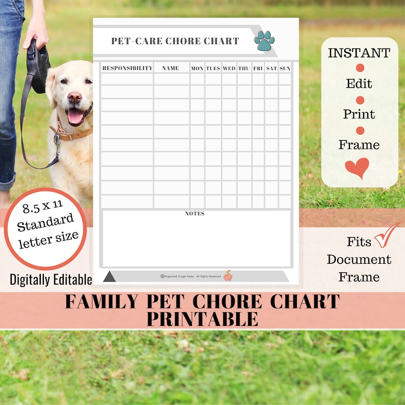 pet-chore-chart-printablefamily-pet-planner-etsy