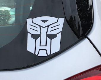 Autobot Decal / Vinyl Decal / Decal / Sticker / Hero Decal / Comics Decal / Transformers Decal / Laptop Decal / Car Decal / Free Shipping