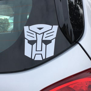 Autobot Decal / Vinyl Decal / Decal / Sticker / Hero Decal / Comics Decal / Transformers Decal / Laptop Decal / Car Decal / Free Shipping