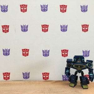 Transformer Wall Decals / Vinyl Decal / Wall Decals / Transformers Decals / Wall Stickers / Kids Room / Vinyl Wall Decal / Free Shipping