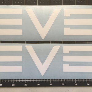 EVE Online Decal / EVE Decal /  Vinyl Decal / Decal / Sticker / EVE Sticker / Eve Online / Vinyl / Laptop Decal / Car Decal /Free Shipping