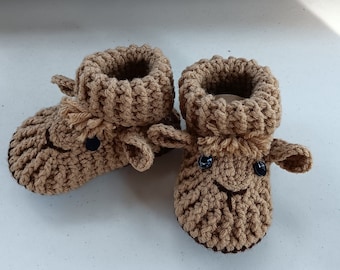 Children's Llama Slippers