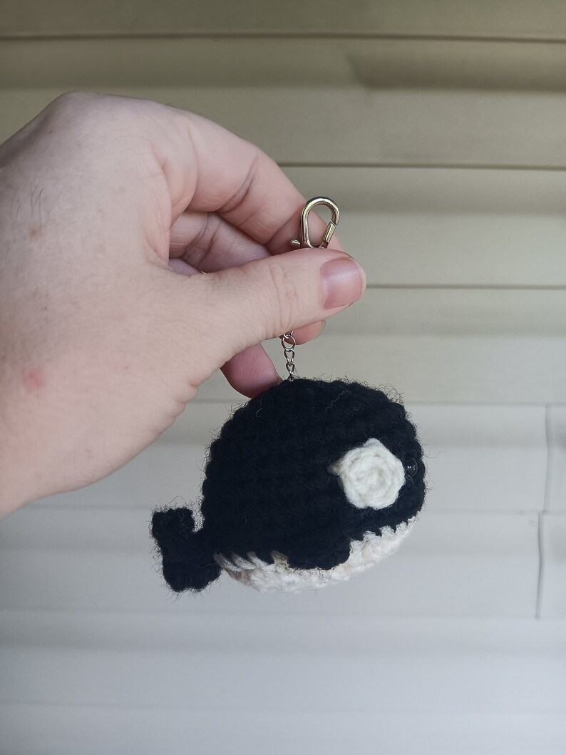 Orca Whale Keychain / Killer Whale Zipper Pull / Backpack Etsy