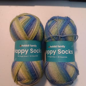 Paquetes de hilo Hobbii Happy Socks