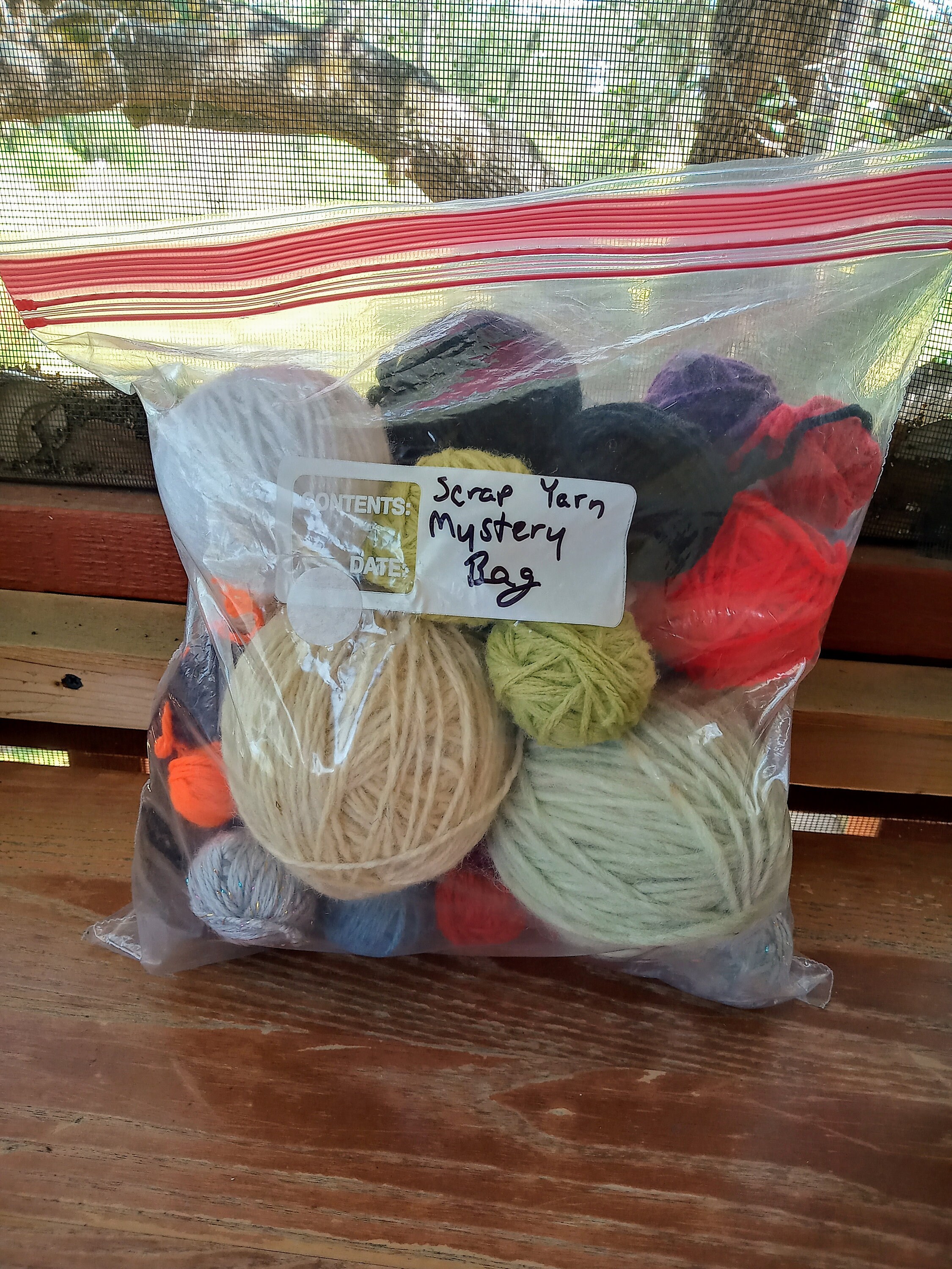 Scrap Yarn Mystery Bag / Yarn Grab Bag / Scrap Yarn Bundle Etsy UK