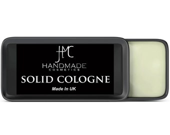 Solid Cologne perfume Unisex After Shave Aftershave balm Smoky Oud with Woody and Amber 18ml Tin