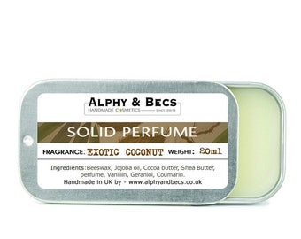 Womens solid perfume | Etsy Womens solid perfume | Etsy