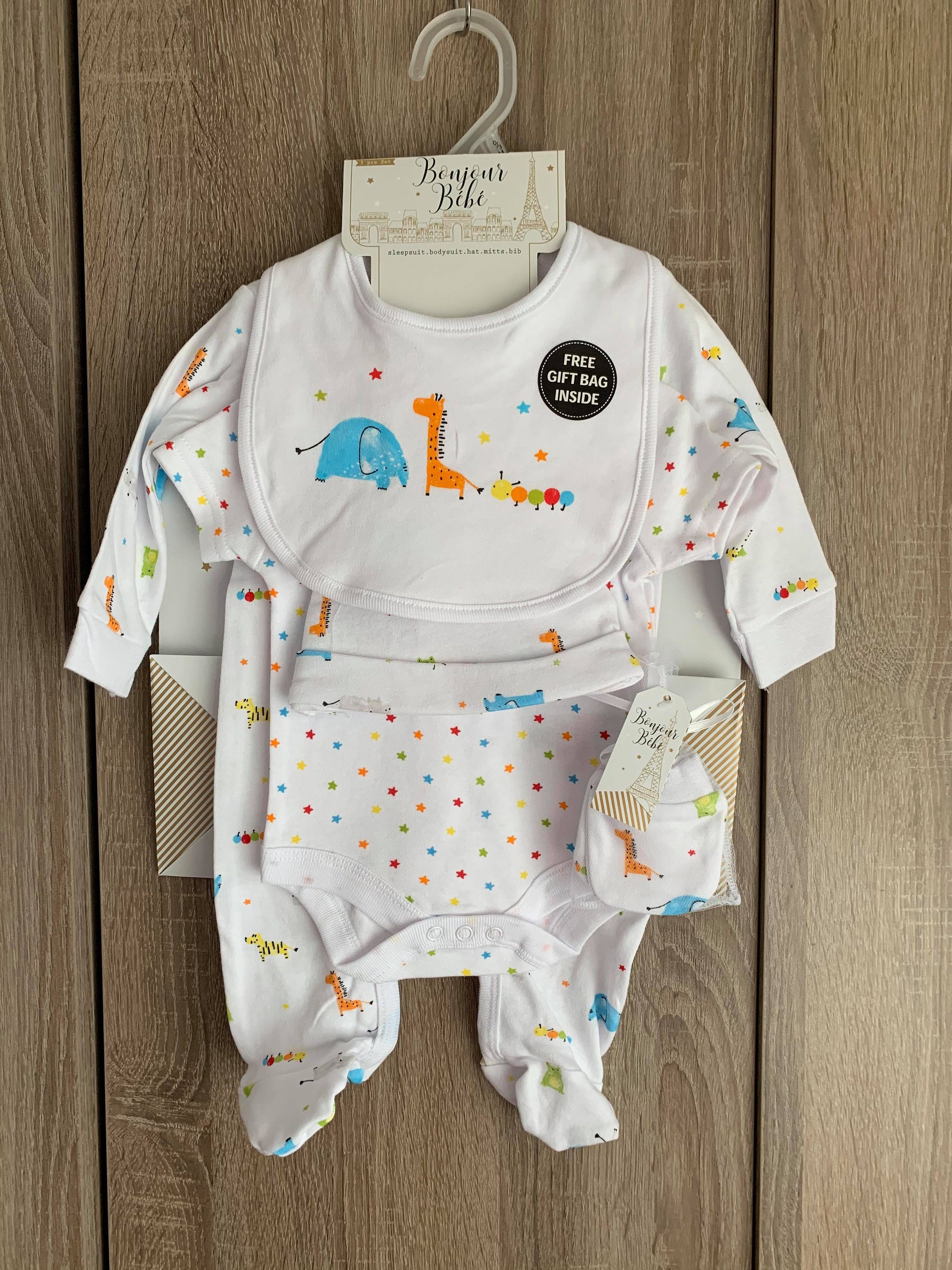 Unisex Newborn Baby Giftset Baby Shower Gift 03 Months Etsy