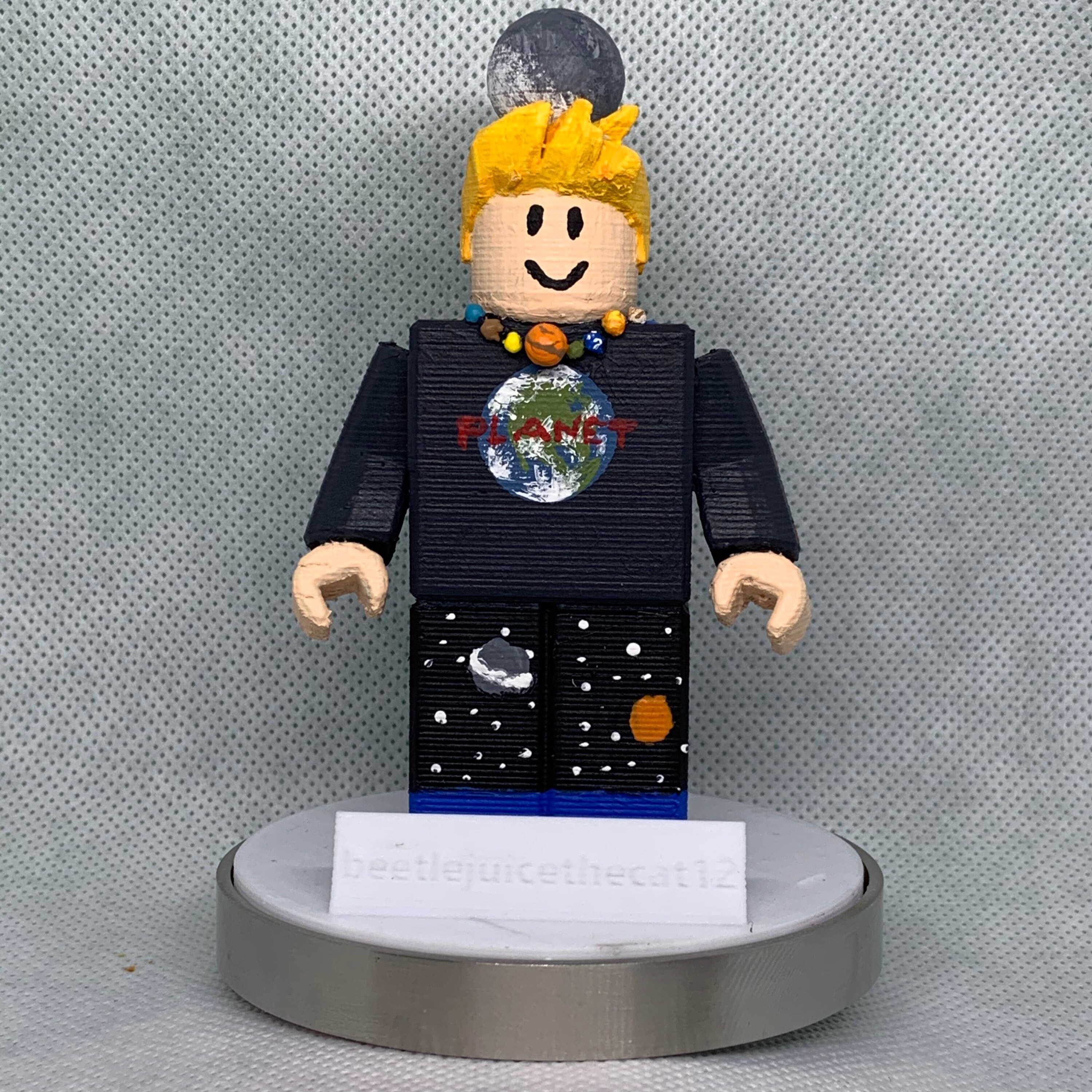 Personalized 3D Printed Roblox Character - Etsy Canada